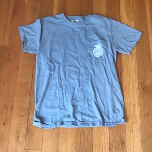 Womens OCS FFA T-shirt. Size small. Comfort colors. Gray